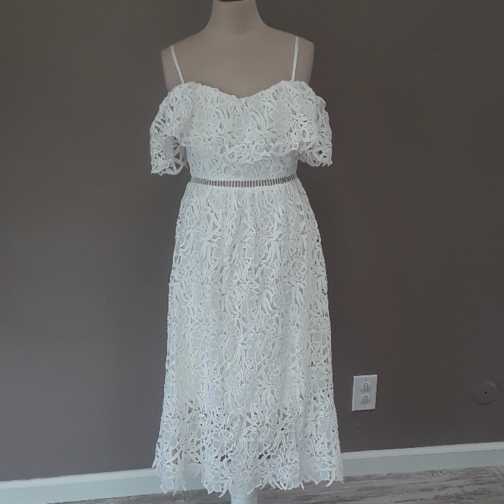 ASTR the label white dress